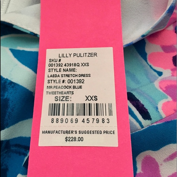 NWT Lilly Pulitzer Laeda Stretch dress. - Picture 8 of 8
